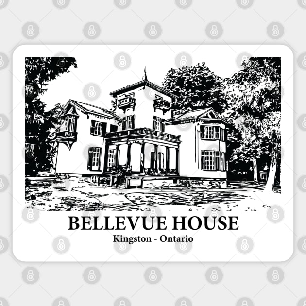 Bellevue House - Kingston ON Magnet by Lakeric